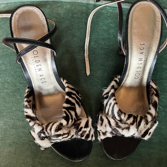 Golden Age Zebra Norma Heels - Picture 4 of 6